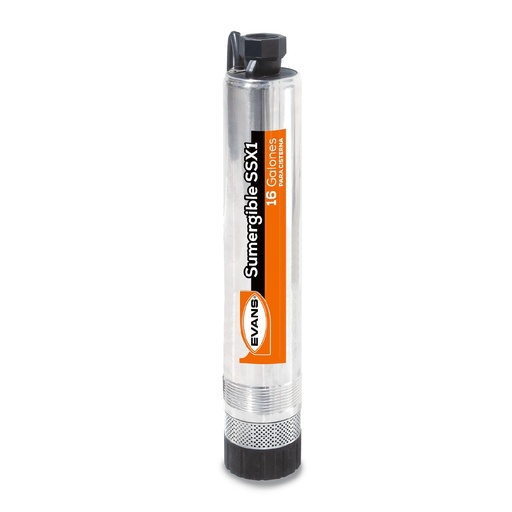 [HC42420] EVANS BOMBA SUM 1/2HP 115V    1-1/4" SSX1ME050F2C CIST