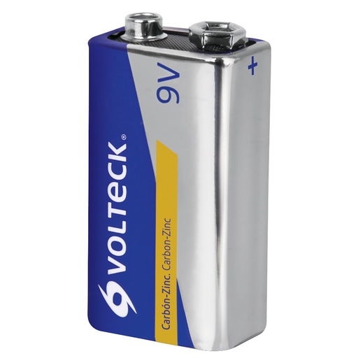 [HC42678] VOLTECH PILA ZI-9V VOLTECH ZINC-CARBON 9V