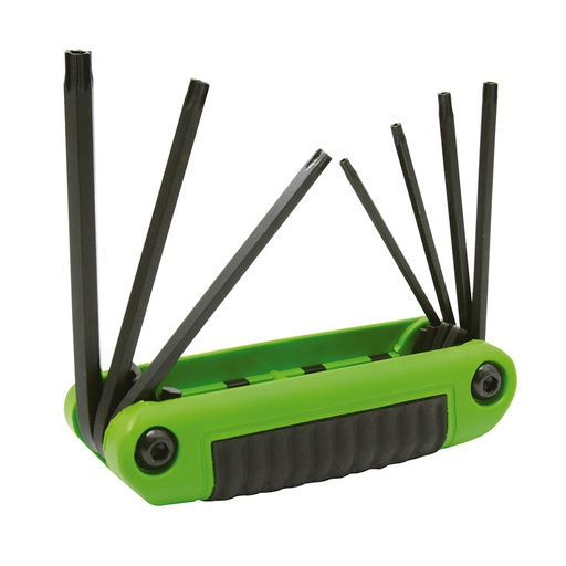 [HC42799] URREA JGO PUNTAS TORX 7PZ     T/NAVAJA 4977TXT