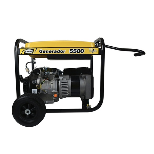 [HC43086] EVANS GENERADOR GASOLINA      5500-4500W 1F C/RDAS