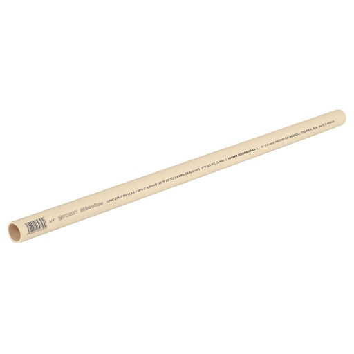 [HC43292] TUBO CPVC 3/4" RD13.5 TR/3.05