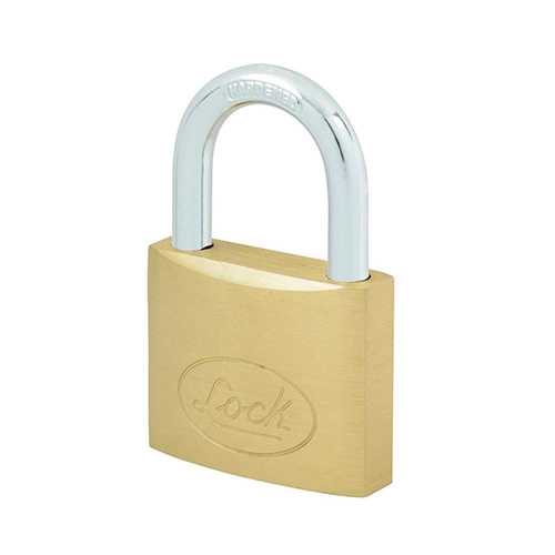 [HC43361] LOCK CANDADO LATON 40MM       CORTO LLAVE STD L20S40EB