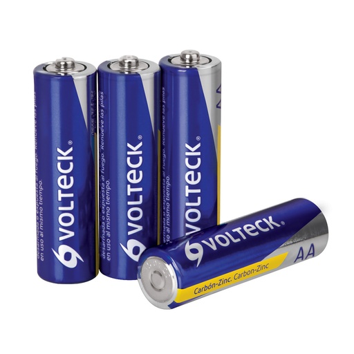 [HC43209] VOLTECH PILA ZI-AA VOLTECH ZINC-CARBON AA 4PZA