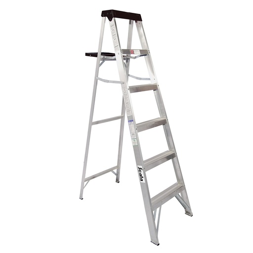[HC43444] SCALA ESCALERA D/TIJERA       5 ESC./6 ALUM-T-III SC-2314-06