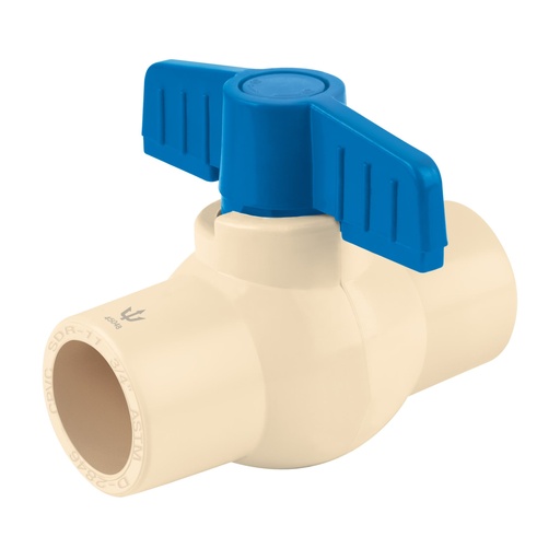 [HC43316] VALVULA BOLA CPVC CEMENTAR    019MM 3/4" COMPACTA
