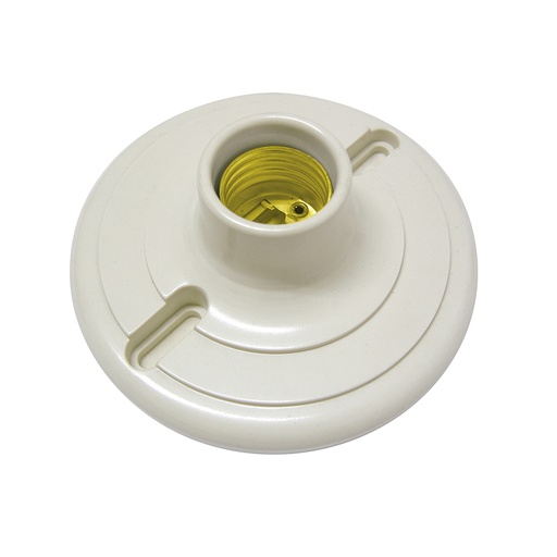 [HC44709] SURTEK PORTALAMP TECHO RED4" 136665 BAQUELITA