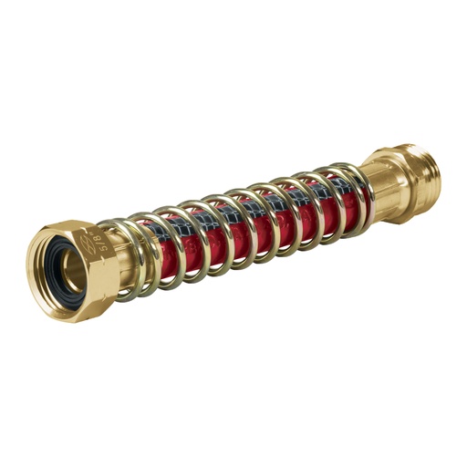 [HC46460] TRUPER CONECTOR LATON M-FLEX 3/4" P/MANGUERA C/RESORTE