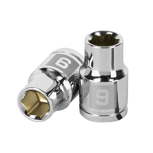 [HC47242] TRUPER DADO D-5209-HM 9MM CUADRO 3/8" 6 PUNTAS MM