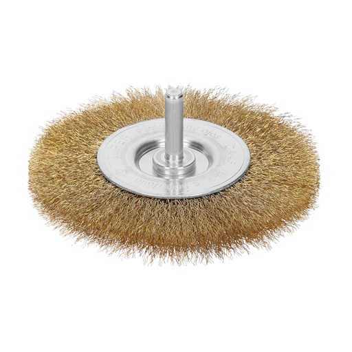 [HC46753] TRUPER CARDA CA-4F 4" P/TALADRO CIRC ALAMBRE FINO ZANCO 1/4