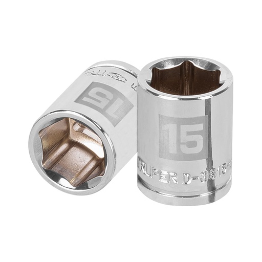 [HC44633] TRUPER DADO D-5215-M 15MM CUADRO 3/8" 6 PUNTAS MM