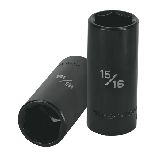 [HC47007] TRUPER DADO D-7330-H 15/16 CUADRO 1/2 IMPAC LAR 6 PTA STD