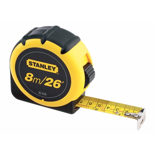 [HC44314] STANLEY FLEXOMETRO 1" 8MT GLOBAL PLUS30-626M