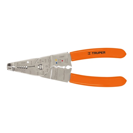 [HC44911] TRUPER PINZA PELACABLES PE-CA-8 8"