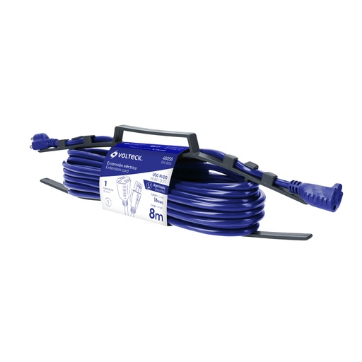 [HC44926] VOLTECH EXTENSION ELECT USO   RUDO 16AWG 8MT ATERRIZ ERA-8X1