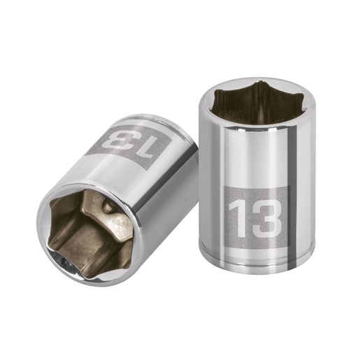 [HC47268] TRUPER DADO D-4713-M 13MM CUADRO 1/4" 6 PUNTAS MM
