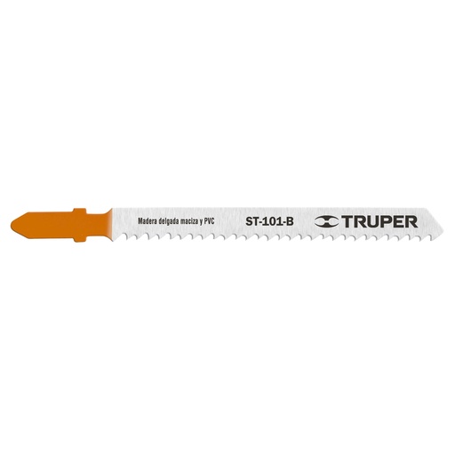 [HC43492] TRUPER SEGUETA ZANCO "T" ST-101-B CORTE RECTO P/MADERA 5PZA