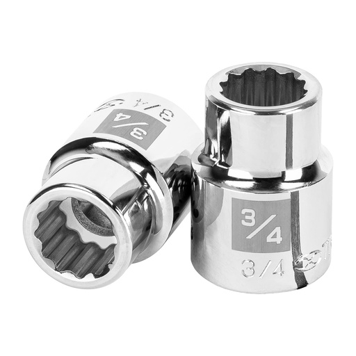 [HC46641] TRUPER DADO D-5524 3/4" CUADRO 3/4" 12 PUNTAS STD