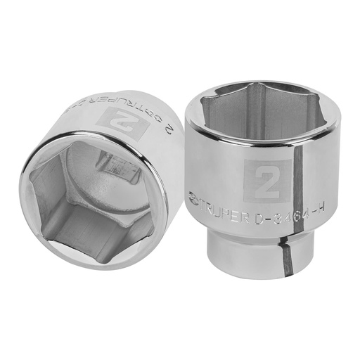 [HC47346] TRUPER DADO D-5564-H 2" CUADRO 3/4" 6 PUNTAS STD