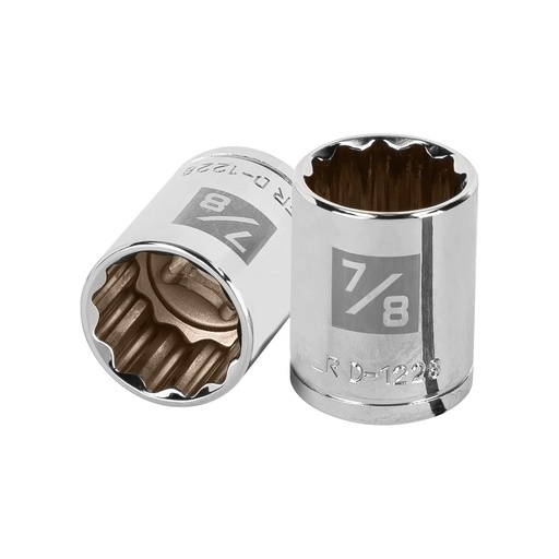 [HC48326] TRUPER DADO D-5428 7/8" CUADRO 1/2" 12 PUNTAS STD