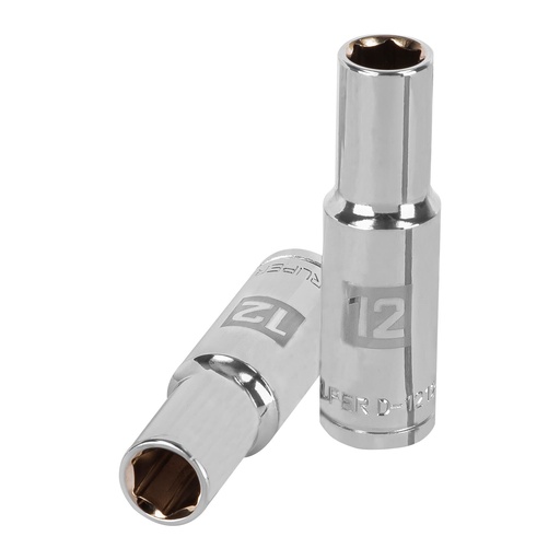[HC48328] TRUPER DADO 1/2"X12MM 133526 PTS LARGO CROMADO