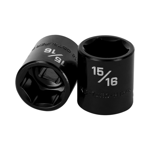[HC47011] TRUPER DADO 1/2X15/16" 133846 PTS CORTO PARA IMPACTO