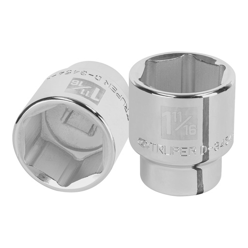 [HC47109] TRUPER DADO D-5554-H 1 11/16" CUADRO 3/4" 6 PUNTAS STD