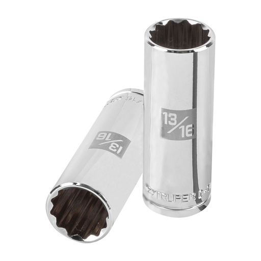 [HC47126] TRUPER DADO D-5326-E 13/16" CUADRO 1/2" LARGO 12 PUNTA STD