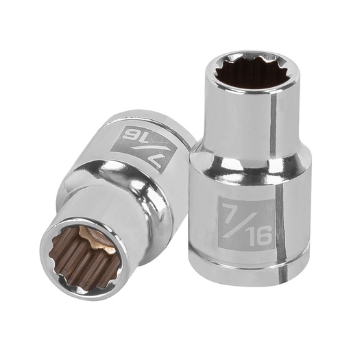 [HC47516] TRUPER DADO D-5414 7/16" CUADRO 1/2" 12 PUNTAS STD