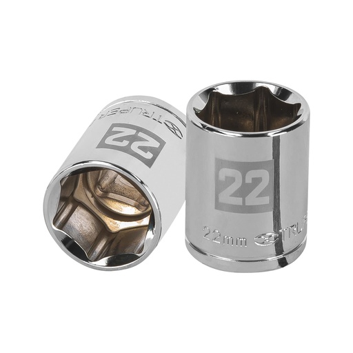 [HC47202] TRUPER DADO D-5422-M 22MM CUADRO 1/2" 6 PUNTAS MM