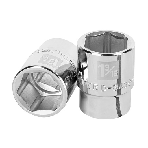 [HC46718] TRUPER DADO D-5538-H 1 3/16" CUADRO 3/4" 6 PUNTAS STD