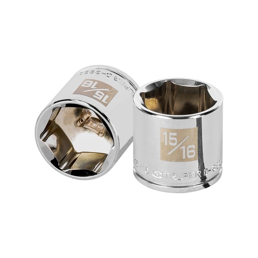 [HC46682] TRUPER DADO D-5230-H 15/16" CUADRO 3/8" 6 PUNTAS STD