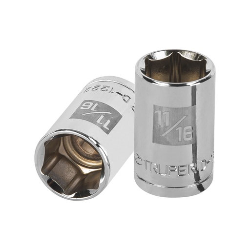 [HC46732] TRUPER DADO D-5422-H 11/16" CUADRO 1/2" HEXAGONAL