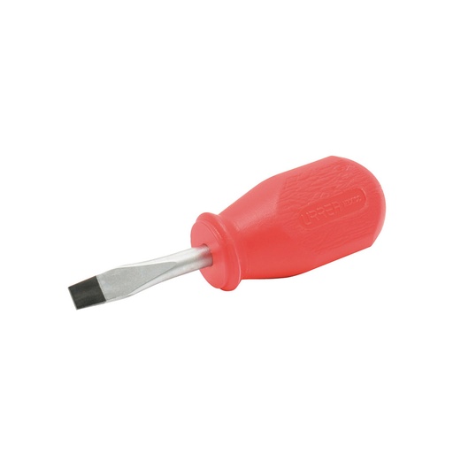 [HC50017] URREA DESARMADOR B/RED        1/4X1-1/2" PLANO MGO ROJO TROM