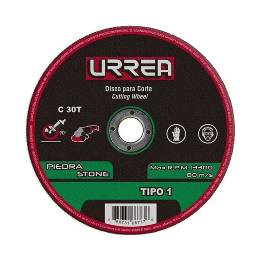 [HC50018] URREA DISCO ABRAS CORTE PIEDRA 7 T27