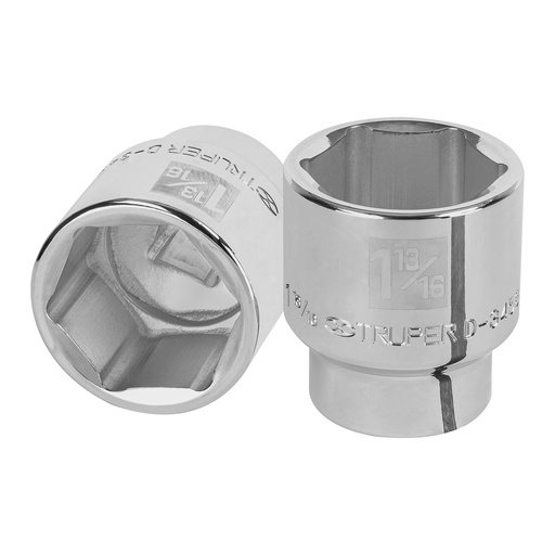 [HC47257] TRUPER DADO D-5558-H 1 13/16" CUADRO 3/4" 6 PUNTAS STD