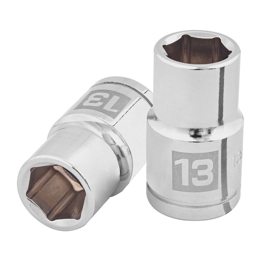 [HC48395] TRUPER DADO D-5413-M 13MM CUADRO 1/2" 6 PUNTAS MM