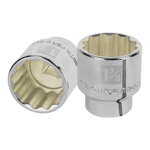 [HC47370] TRUPER DADO D-5560 1 7/8" CUADRO 3/4" 12 PUNTAS STD