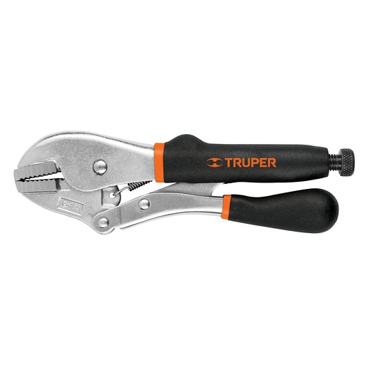 [HC47423] TRUPER PINZA PRESION PPT-10RX 10" MORDAZA RECTA MGO VINIL