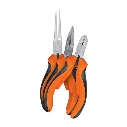 [HC47424] TRUPER PINZA MINI JGO-PM-3 3PZA COMFORT GRIP