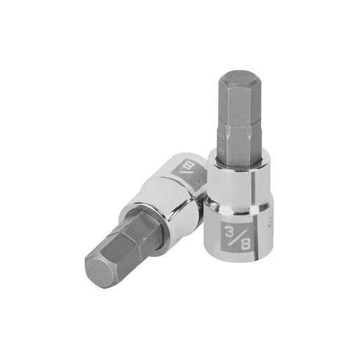 [HC48299] TRUPER DADO D-4990-3/8 3/8" CUADRO 3/8" PUNTA HEXAGONAL STD