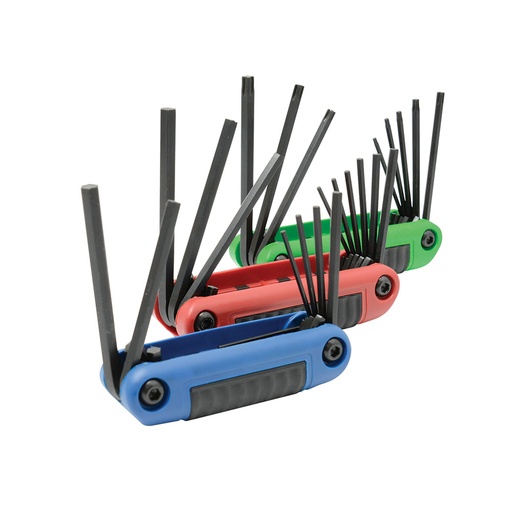 [HC51327] URREA JGO 3PZ 24 LLAVES HEX T/NAVAJA
