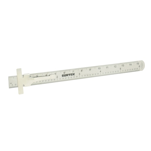 [HC50851] SURTEK REGLA DE BOLSILLO DE 6 PLG