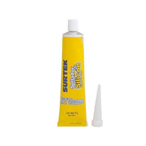 [HC50852] SURTEK SILICON AUTOMOT COLOR ALUMINIO