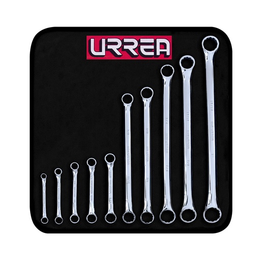 [HC51583] URREA JGO 10PZ LLAVES ESTRIA 15° STD