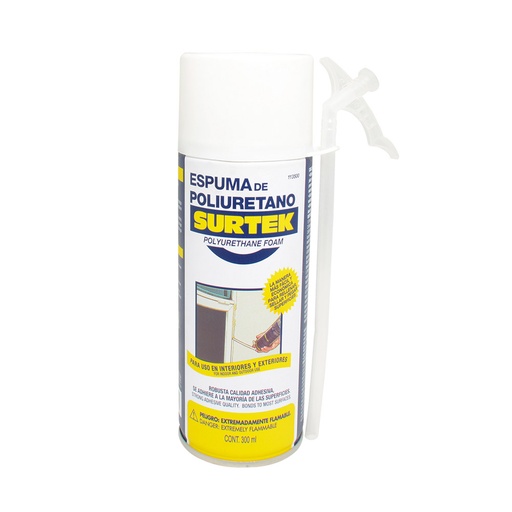 [HC51525] SURTEK ESPUMA POLIURETANO     300ML 113500