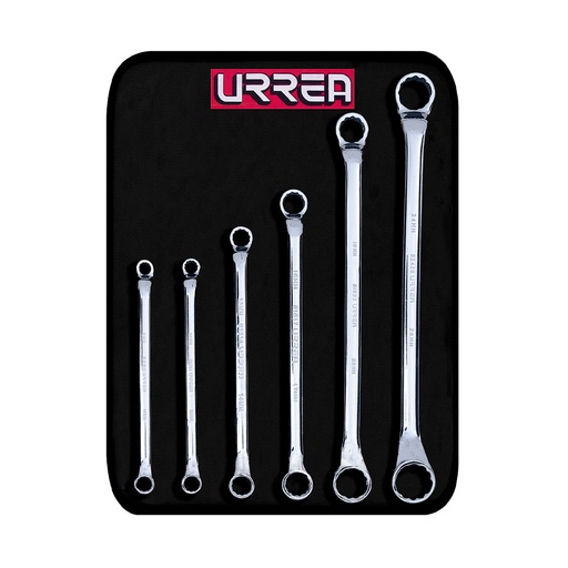 [HC52613] URREA JGO 6PZ LLAVES ESTRIA 45° MM