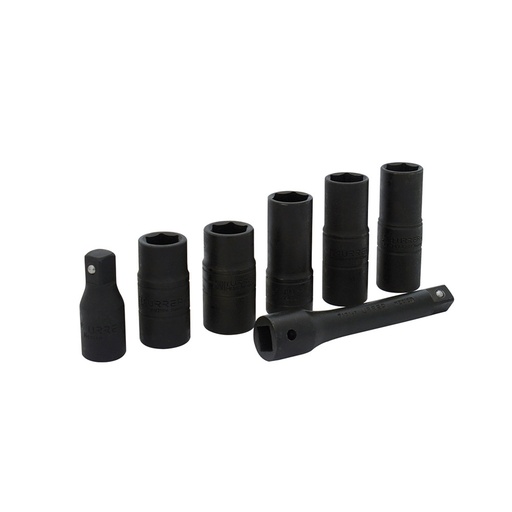 [HC51202] URREA JGO 7PZ DADOS IMP DBLE BCA 1/2