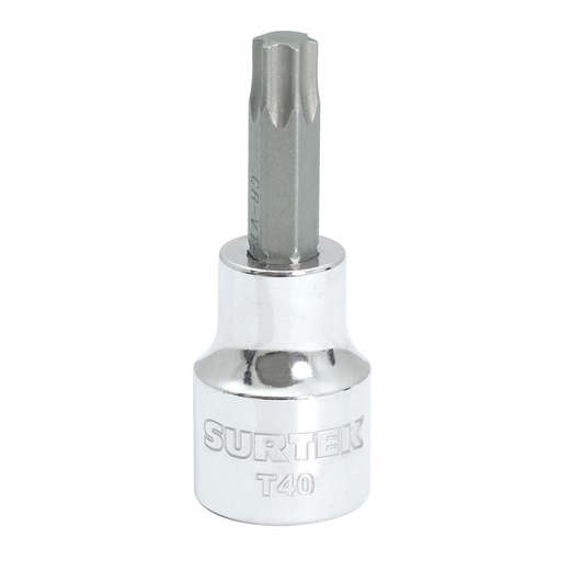 [HC52965] SURTEK DADO 3/8" CON PUNTA TORX T40
