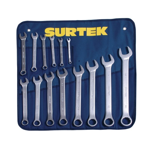 [HC51219] SURTEK JGO LLAVES COMB STD 14PZ VINIL