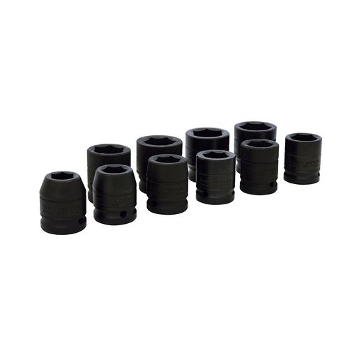[HC52912] URREA JGO 10PZ DADOS IMP STD 3/4 6PT